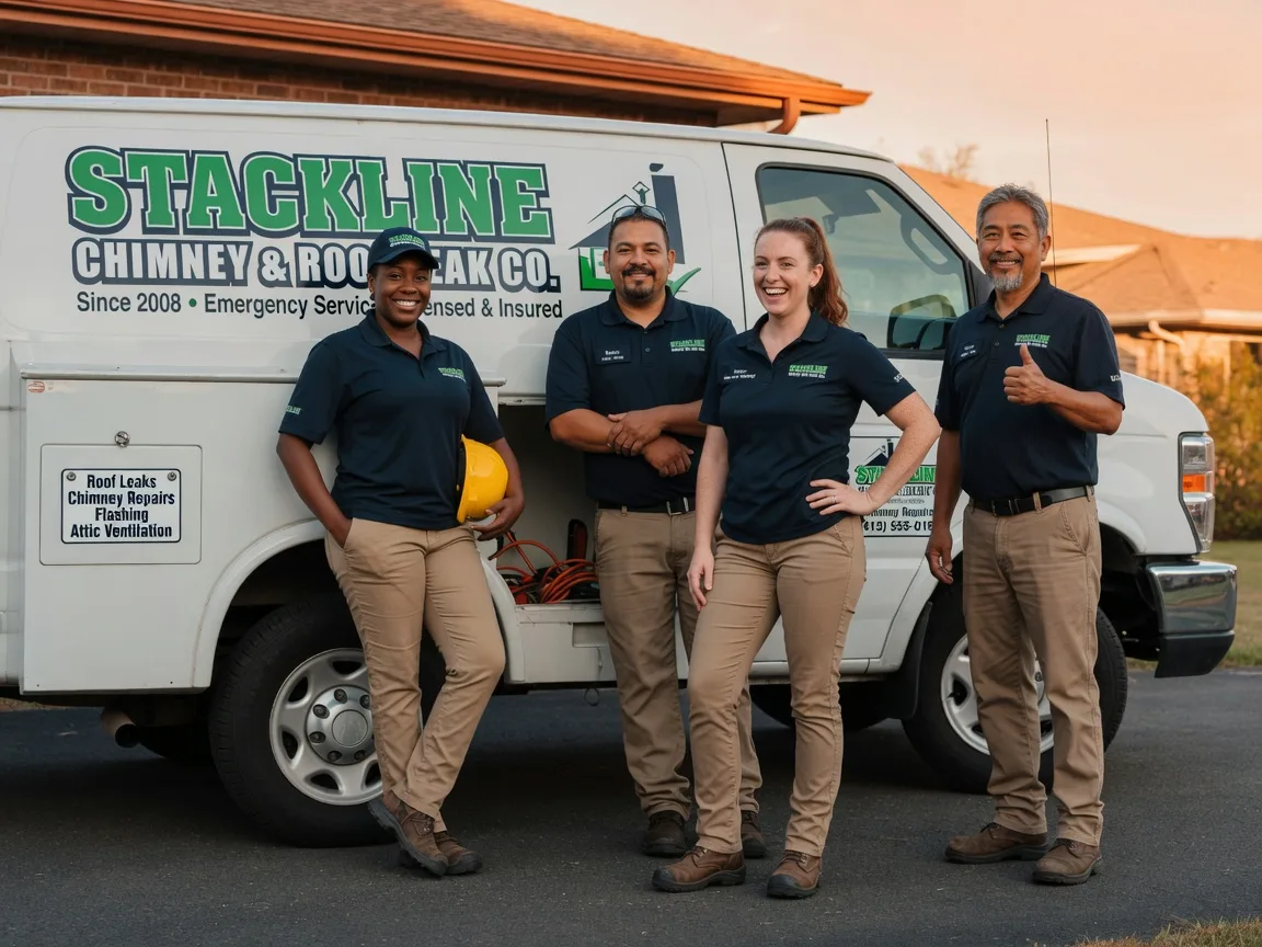 Chimney flashing repair company in Bulverde, TX